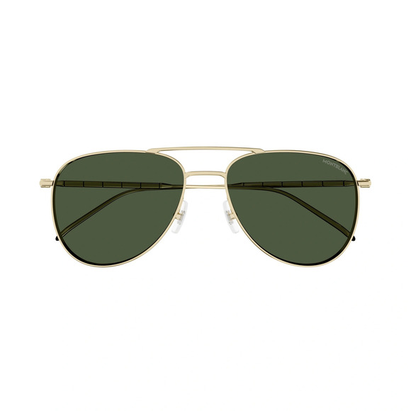 NWT Mont Blanc MB0311S Gold 58mm Sunglasses main image 4